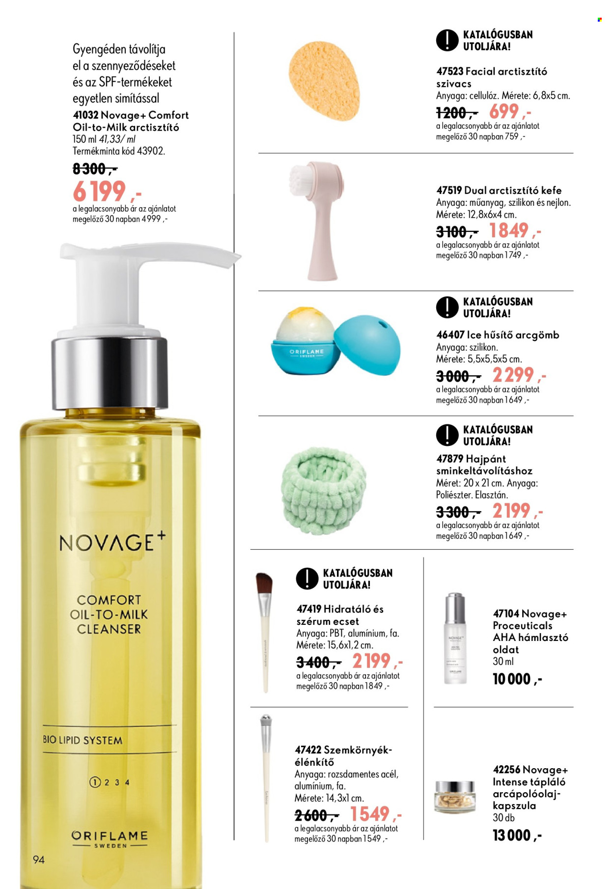 Oriflame akciós újság érvényes:  - 2026.08.19 - 2026.09.08. 94. oldal Oldal 94