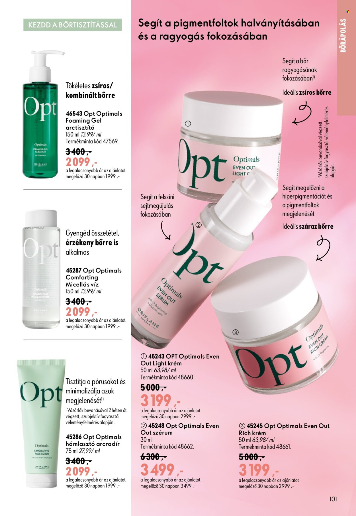 Oriflame akciós újság érvényes:  - 2026.08.19 - 2026.09.08. 101. oldal Oldal 101