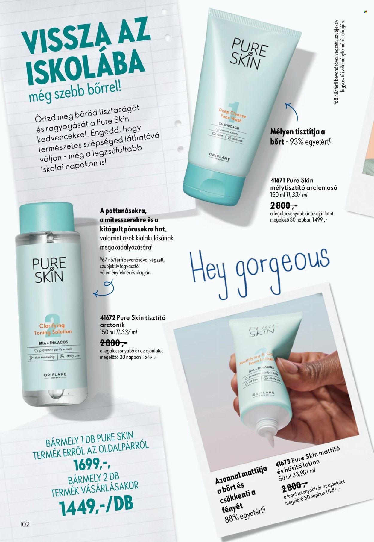 Oriflame akciós újság érvényes:  - 2026.08.19 - 2026.09.08. 102. oldal Oldal 102