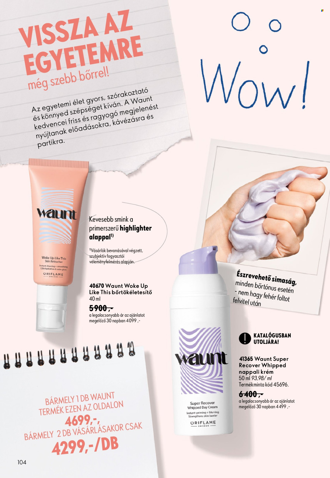 Oriflame akciós újság érvényes:  - 2026.08.19 - 2026.09.08. 104. oldal Oldal 104