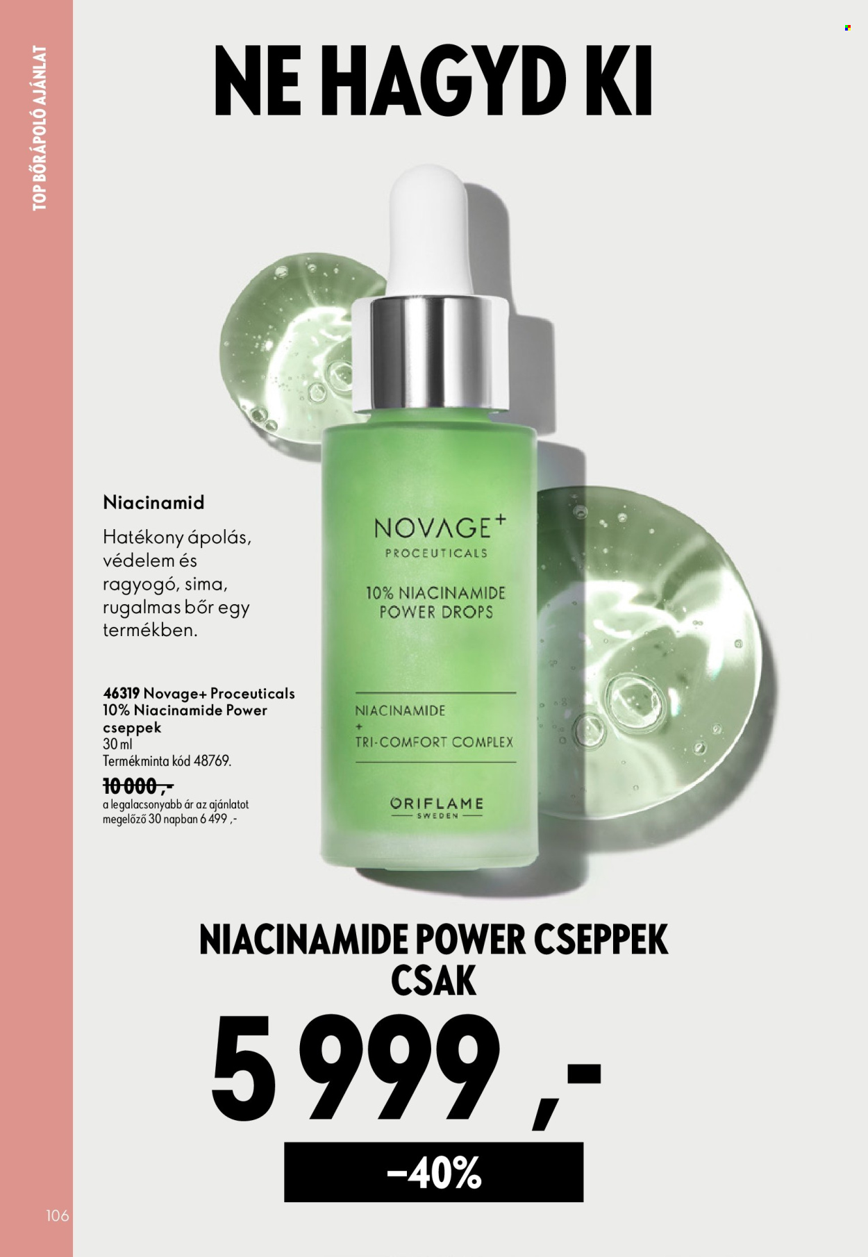Oriflame akciós újság érvényes:  - 2026.08.19 - 2026.09.08. 106. oldal Oldal 106