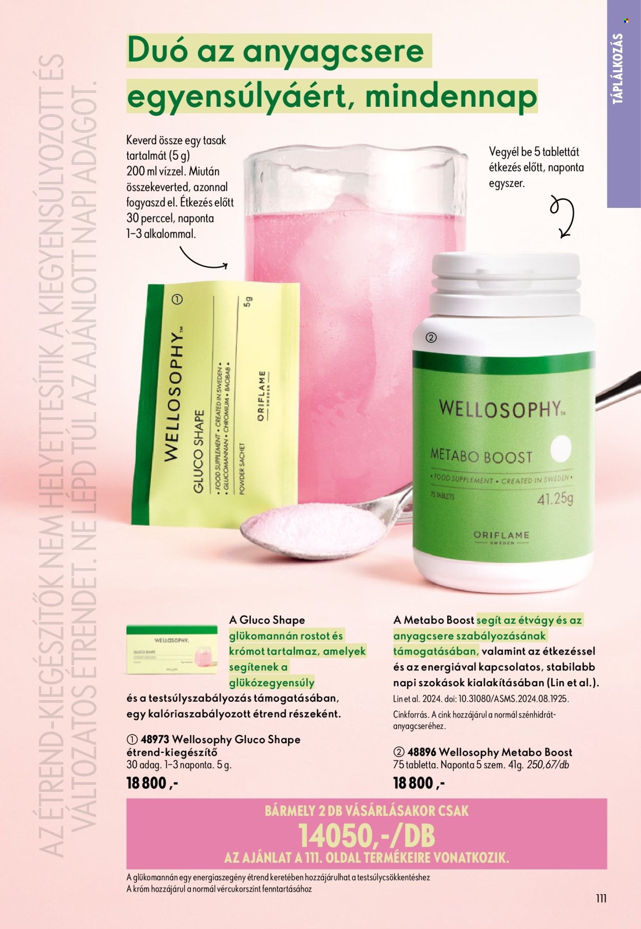 Oriflame akciós újság érvényes:  - 2026.08.19 - 2026.09.08. 111. oldal Oldal 111