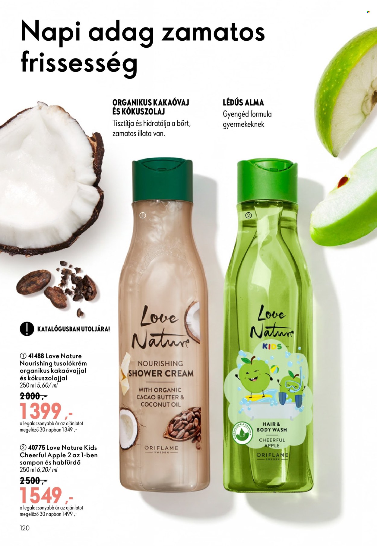 Oriflame akciós újság érvényes:  - 2026.08.19 - 2026.09.08. 120. oldal Oldal 120