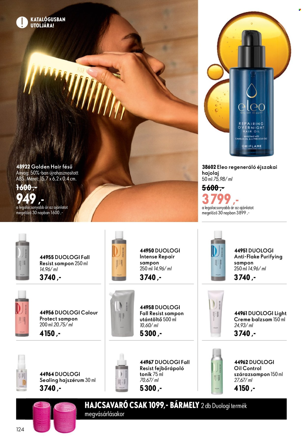 Oriflame akciós újság érvényes:  - 2026.08.19 - 2026.09.08. 124. oldal Oldal 124