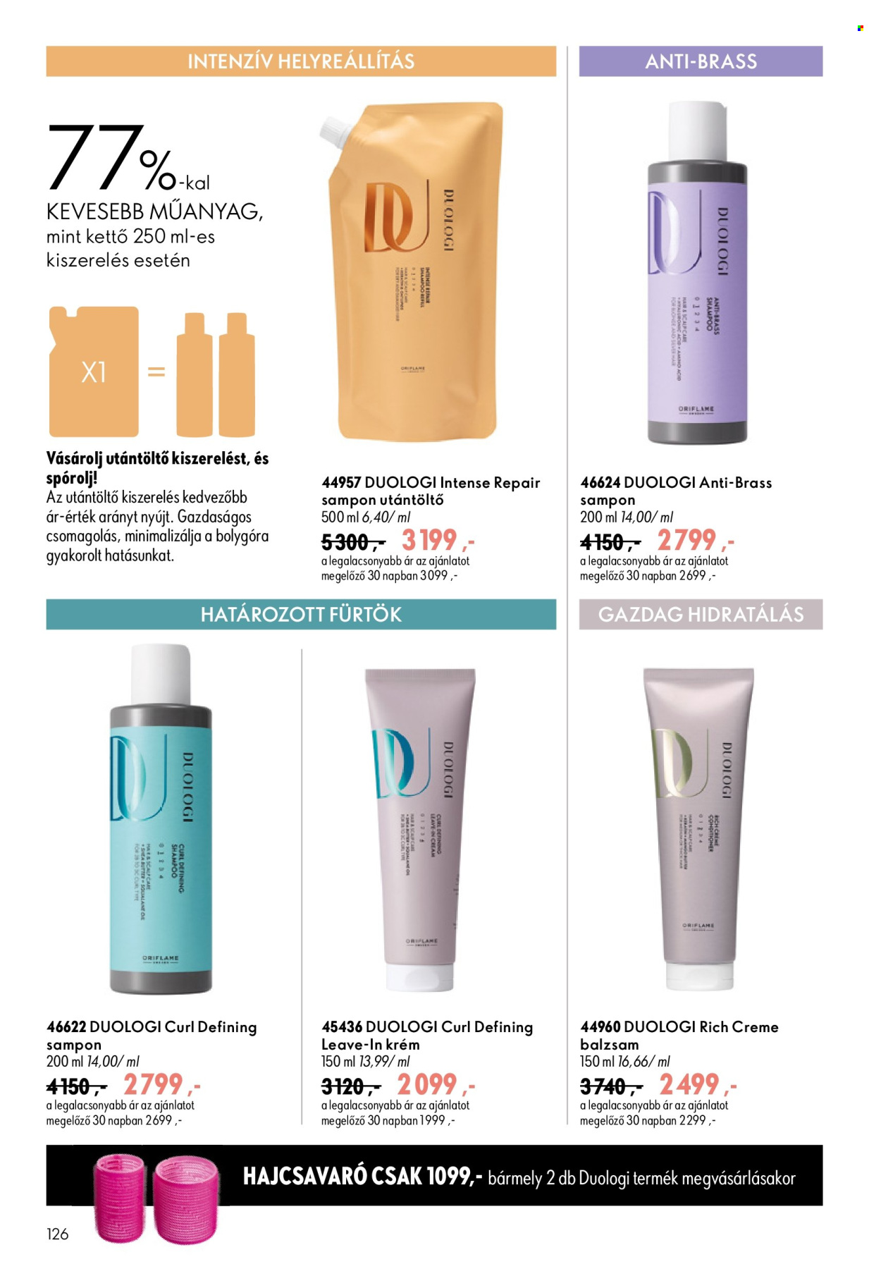 Oriflame akciós újság érvényes:  - 2026.08.19 - 2026.09.08. 126. oldal Oldal 126