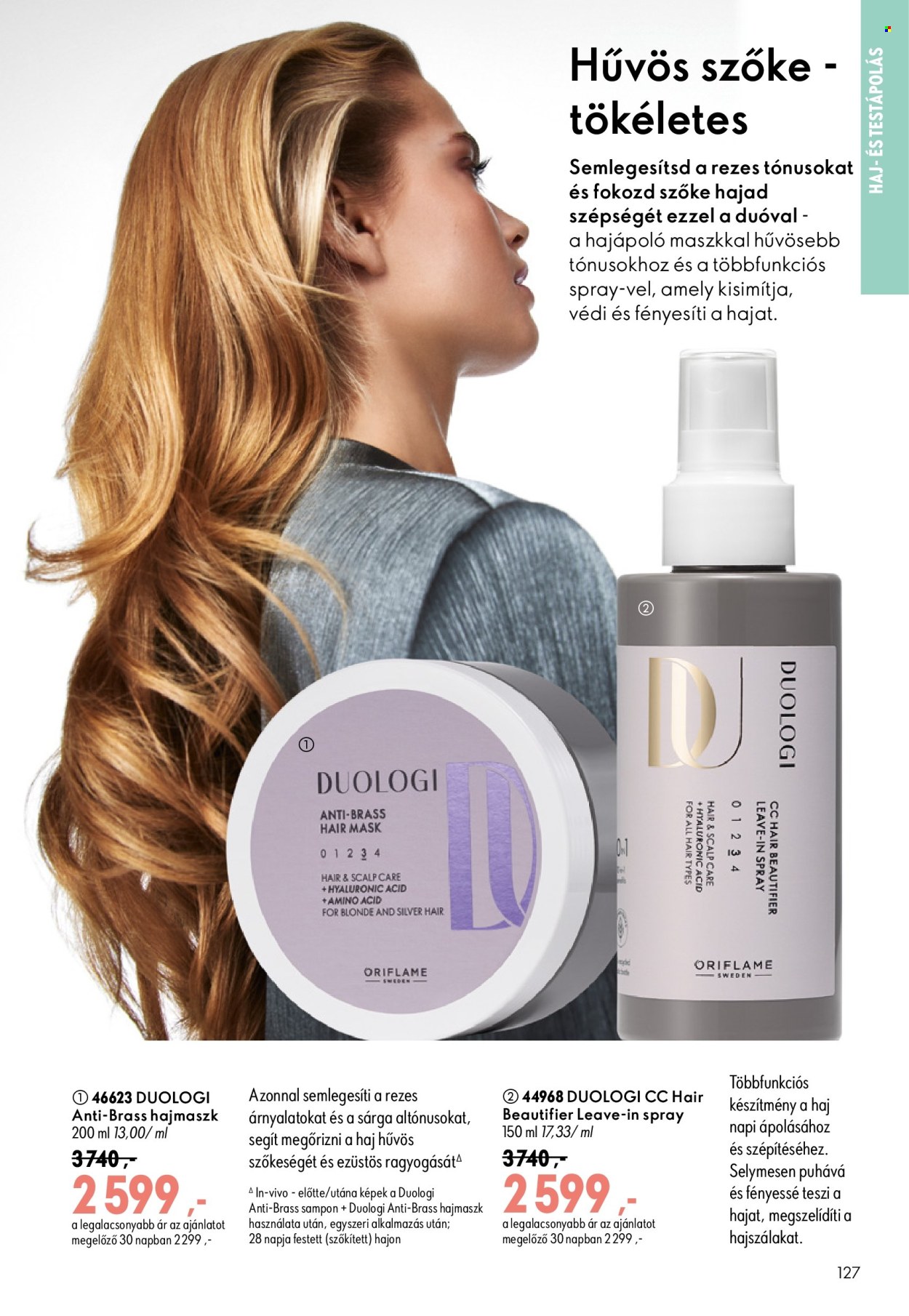 Oriflame akciós újság érvényes:  - 2026.08.19 - 2026.09.08. 127. oldal Oldal 127