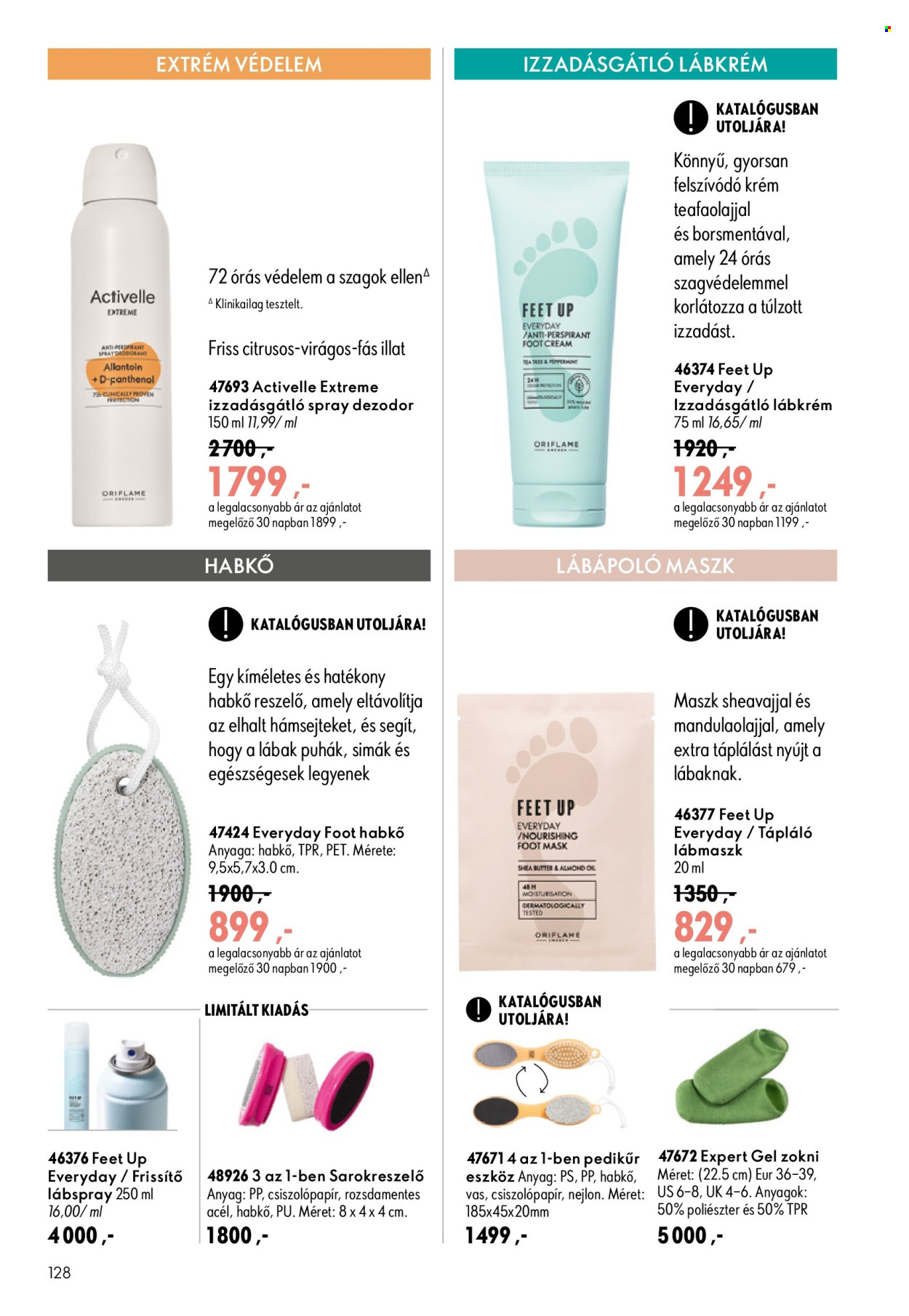 Oriflame akciós újság érvényes:  - 2026.08.19 - 2026.09.08. 128. oldal Oldal 128