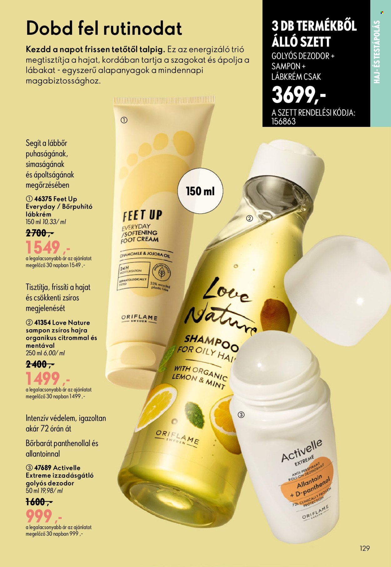 Oriflame akciós újság érvényes:  - 2026.08.19 - 2026.09.08. 129. oldal Oldal 129