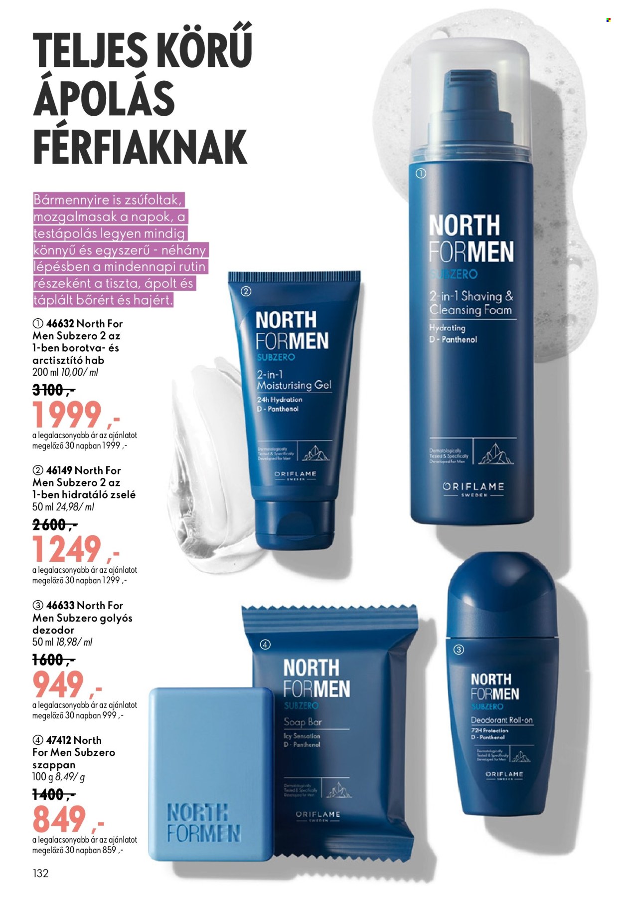 Oriflame akciós újság érvényes:  - 2026.08.19 - 2026.09.08. 132. oldal Oldal 132