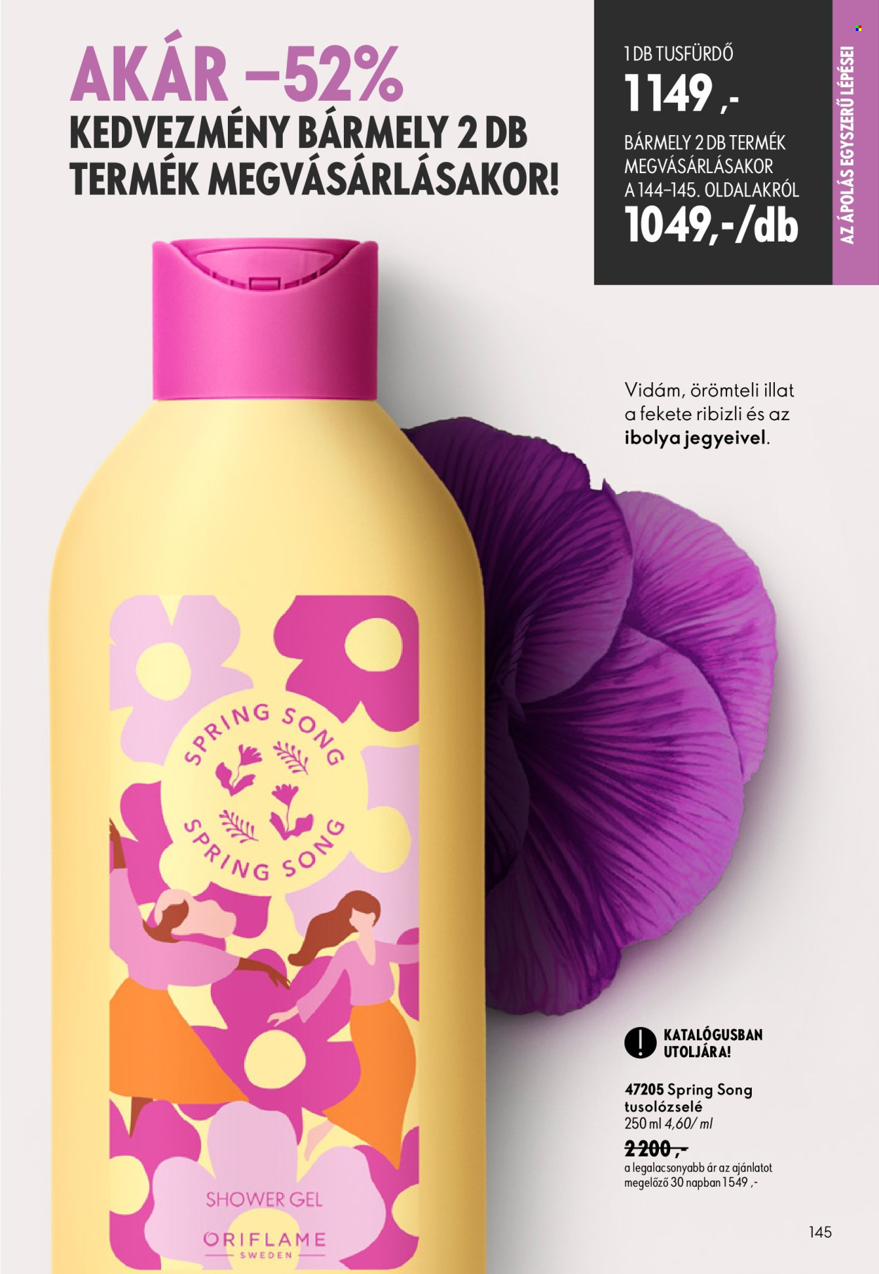 Oriflame akciós újság érvényes:  - 2026.08.19 - 2026.09.08. 145. oldal Oldal 145