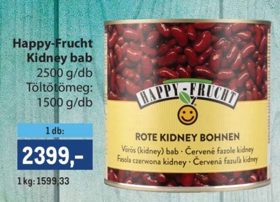 HAPPY FRUCHT KIDNEY BAB