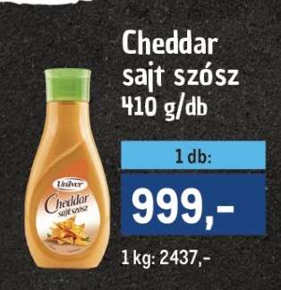 Univer Cheddar sajt szósz