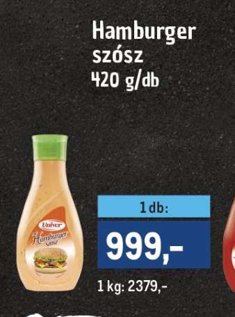 UNIVER HAMBURGER-SZÓSZ