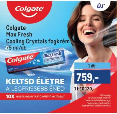 Colgate Max Fresh Cooling Crystals fogkrém