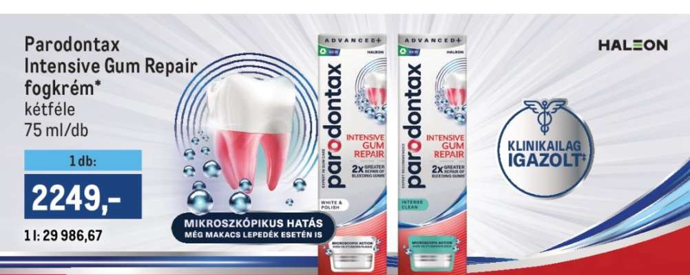 Parodontax Intensive Gum Repair fogkrém