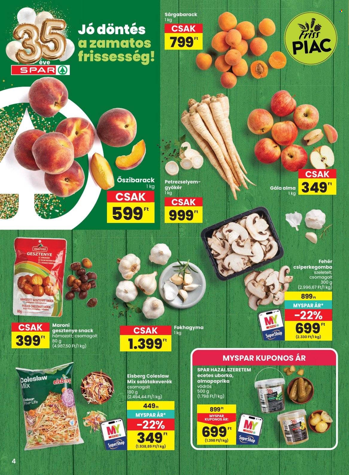 SPAR akciós újság érvényes:  - 2026.08.27 - 2026.09.02. 4. oldal Oldal 4