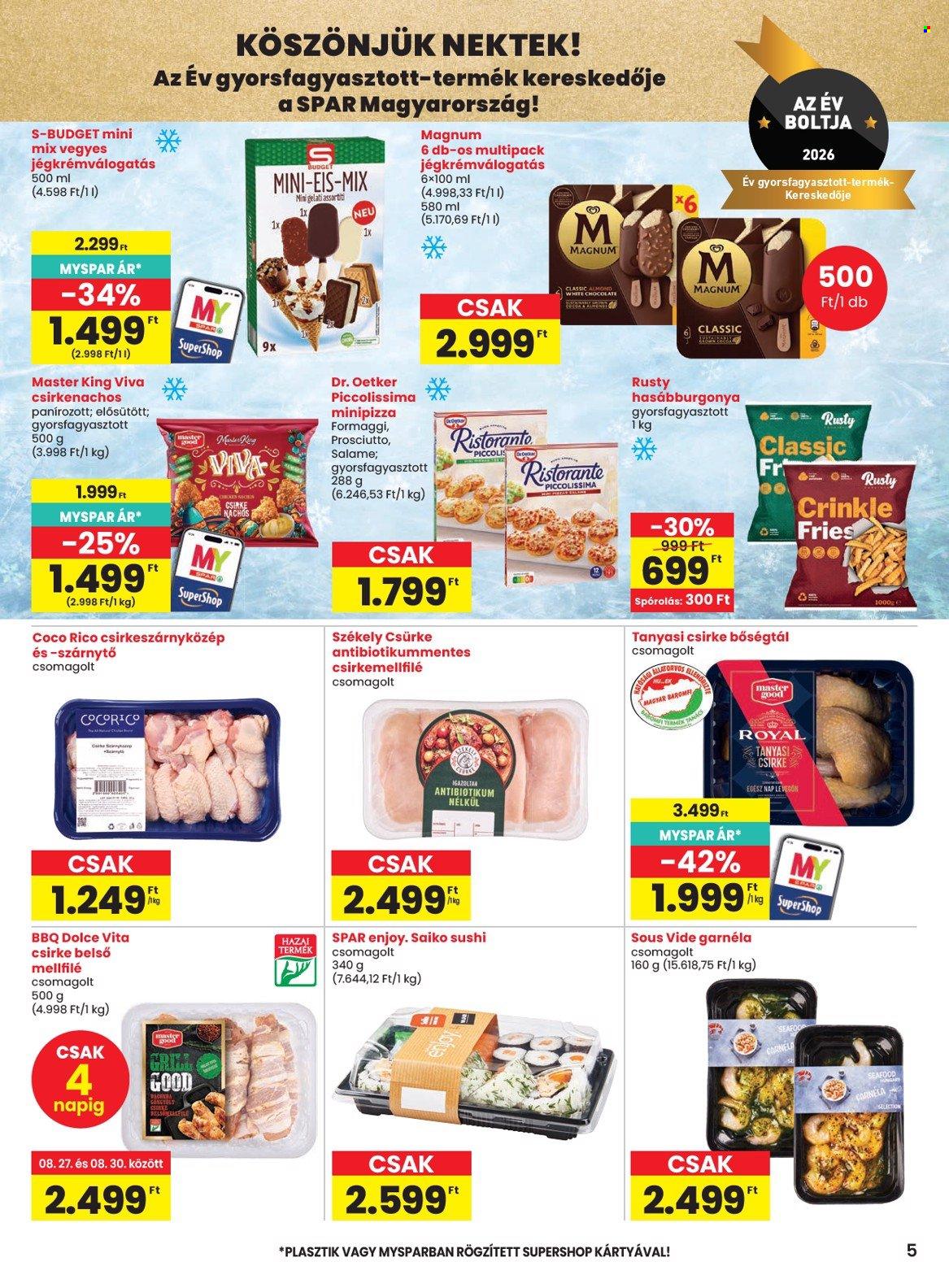 SPAR akciós újság érvényes:  - 2026.08.27 - 2026.09.02. 5. oldal Oldal 5