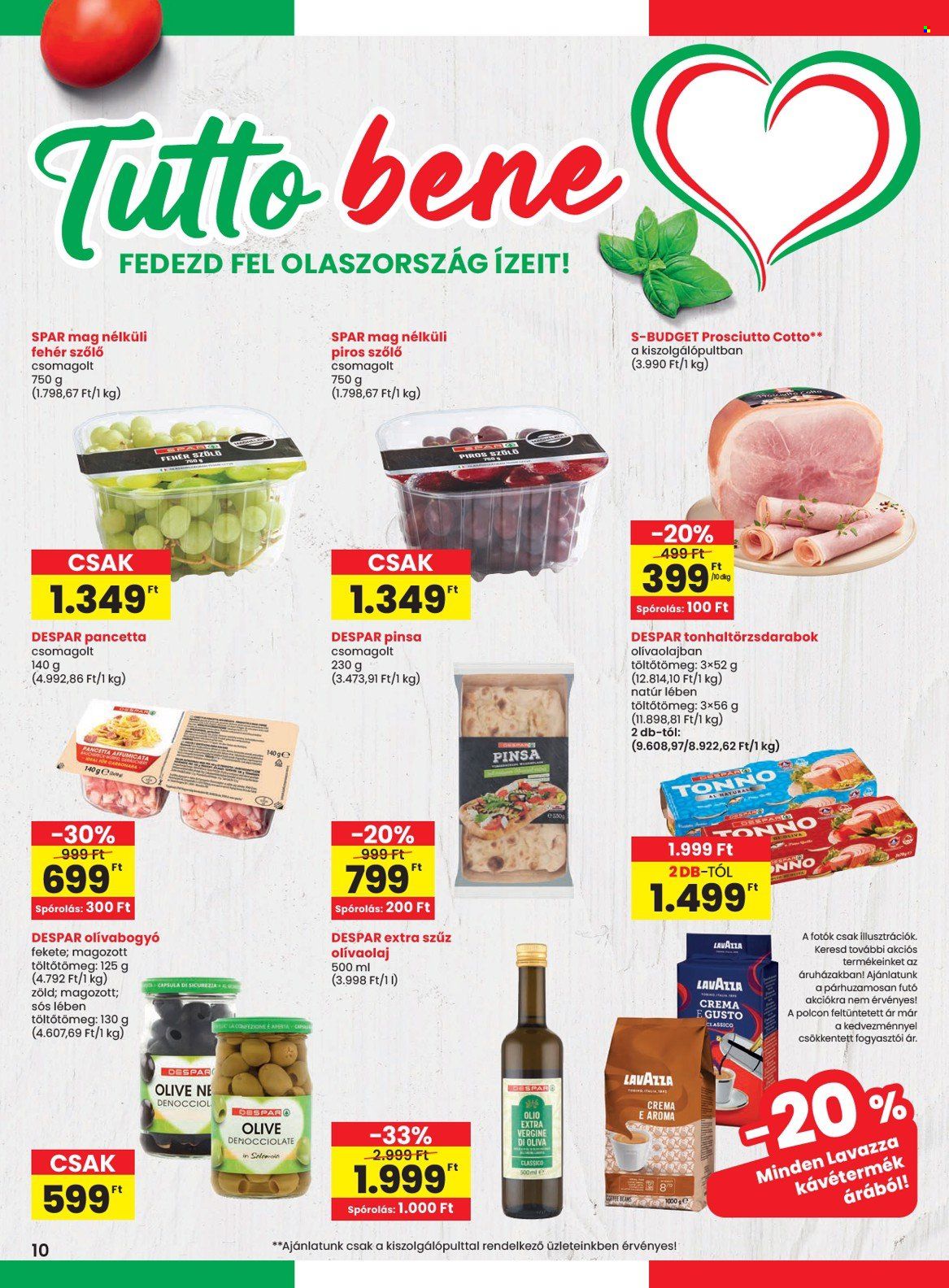 SPAR akciós újság érvényes:  - 2026.08.27 - 2026.09.02. 10. oldal Oldal 10