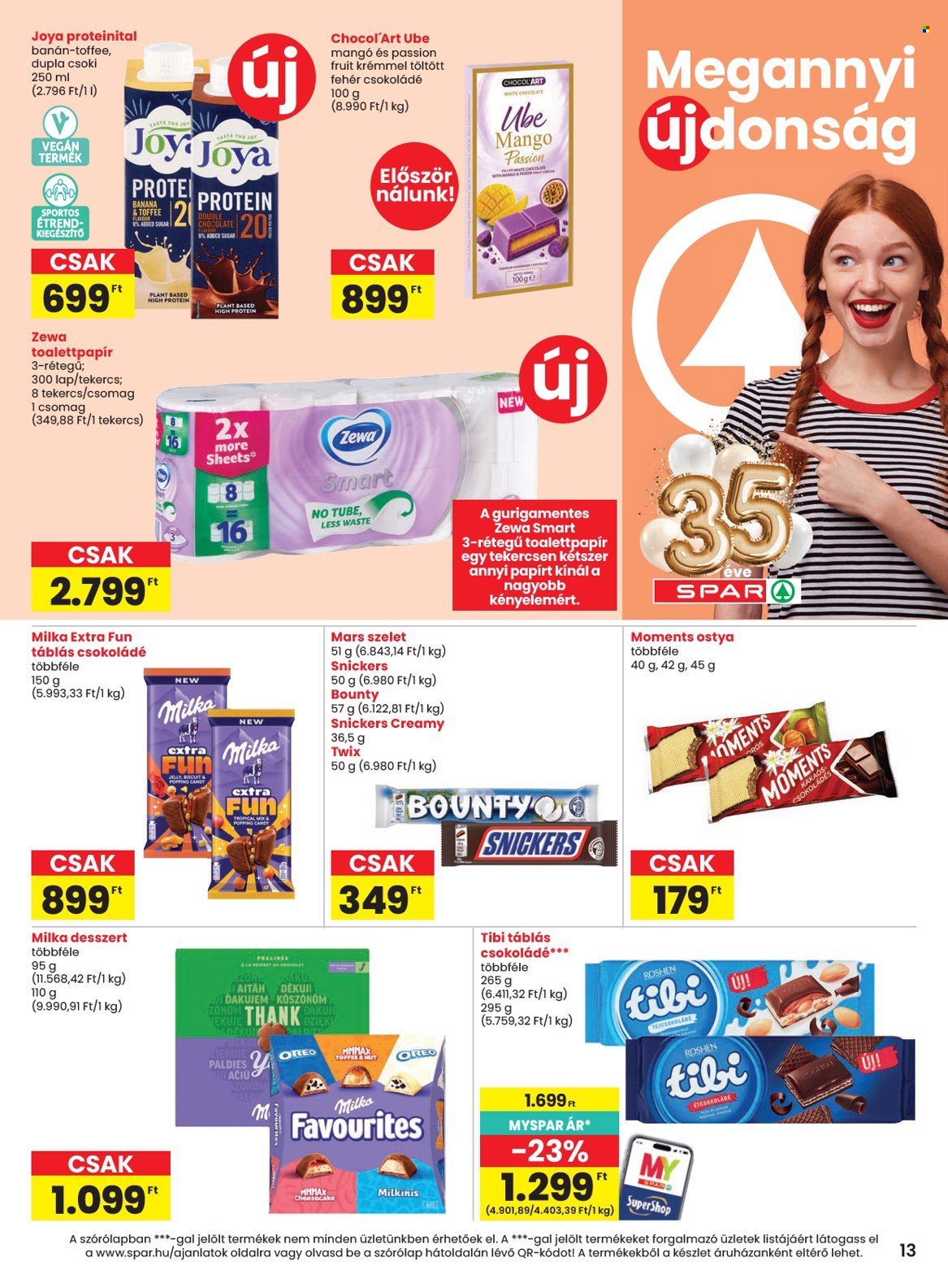 SPAR akciós újság érvényes:  - 2026.08.27 - 2026.09.02. 13. oldal Oldal 13