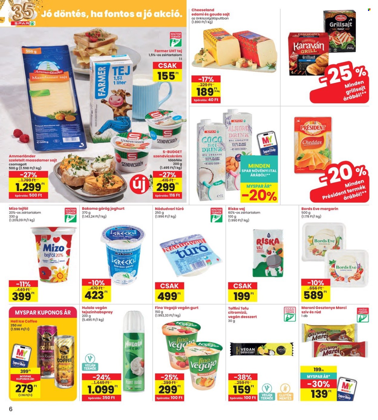 INTERSPAR akciós újság érvényes:  - 2026.08.27 - 2026.09.02. 6. oldal Oldal 6