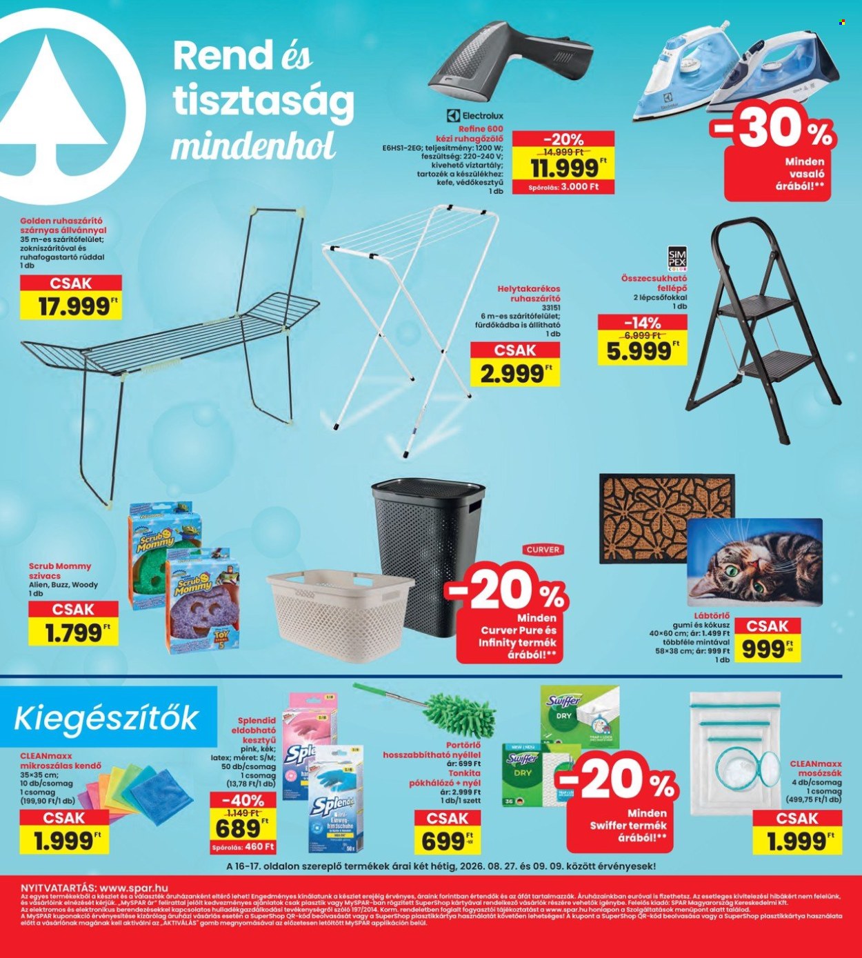 INTERSPAR akciós újság érvényes:  - 2026.08.27 - 2026.09.02. 16. oldal Oldal 16