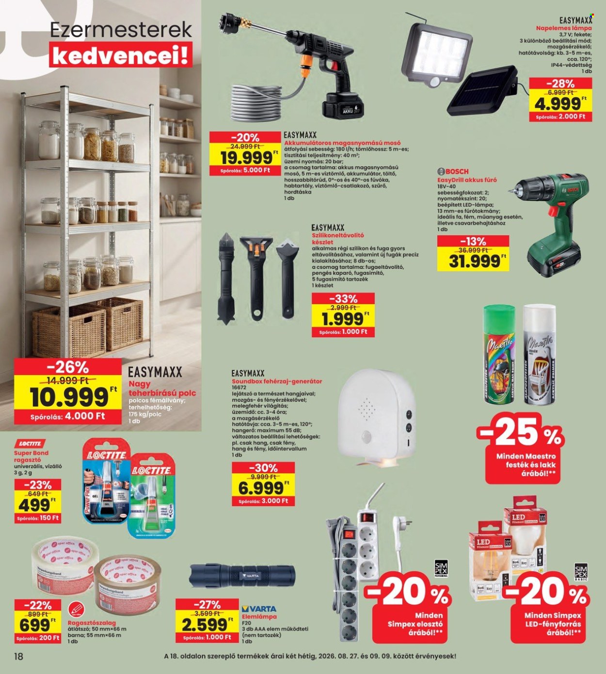 INTERSPAR akciós újság érvényes:  - 2026.08.27 - 2026.09.02. 18. oldal Oldal 18