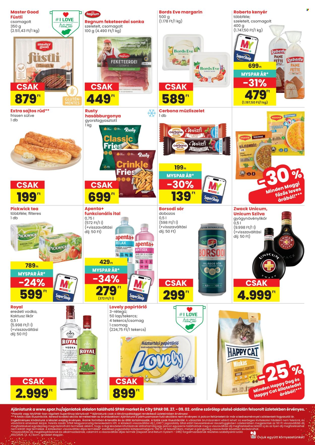 SPAR akciós újság érvényes:  - 2026.08.27 - 2026.09.02. 2. oldal Oldal 2