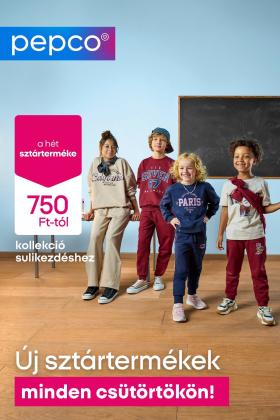 Pepco - Új sztártermékek minden csütörtökön