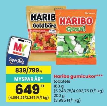 HARIBO gumicukor