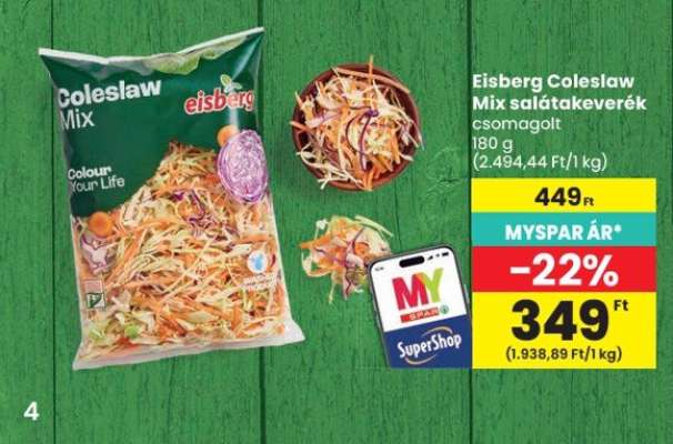 Eisberg Coleslaw mix salátakeverék