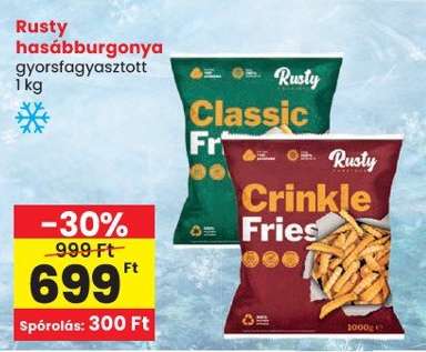 RUSTY HASÁBBURGONYA