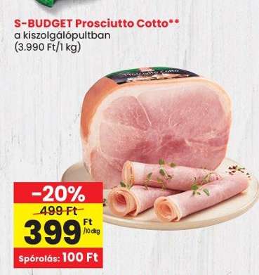 S-BUDGET Prosciutto Cotto