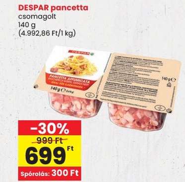 DESPAR pancetta