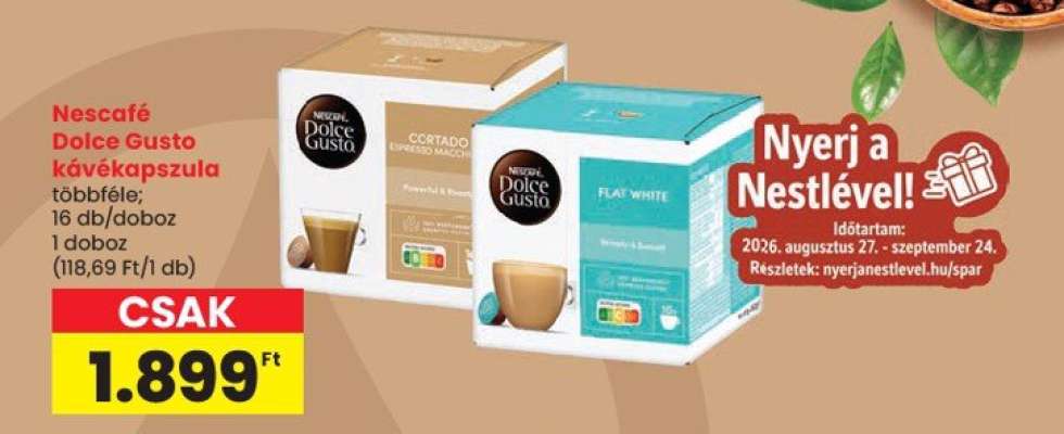 NESCAFE Dolce Gusto kávékapszula