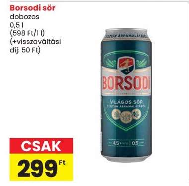 Borsodi sör