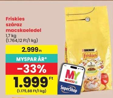 FRISKIES Száraz macskaeledel*