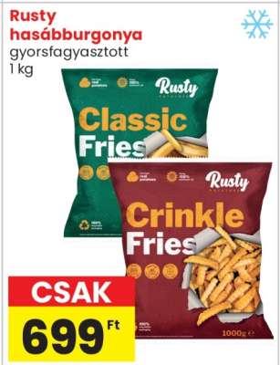 RUSTY HASÁBBURGONYA