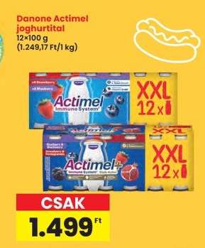 Danone Actimel joghurtital