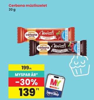 CERBONA Müzliszelet*