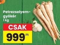 Petrezselyemgyökér
