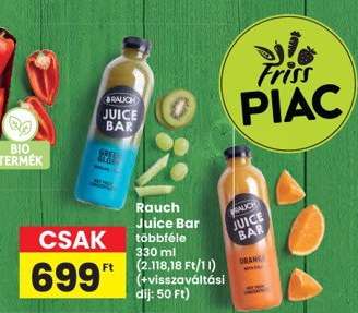 Rauch Juice Bar többféle