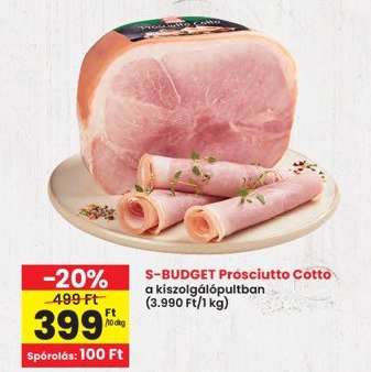 S-BUDGET Prosciutto Cotto