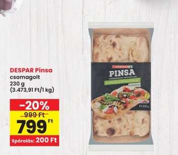 DESPAR pinsa