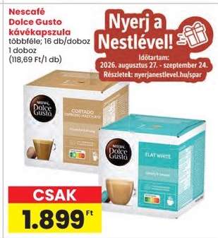 NESCAFE Dolce Gusto kávékapszula
