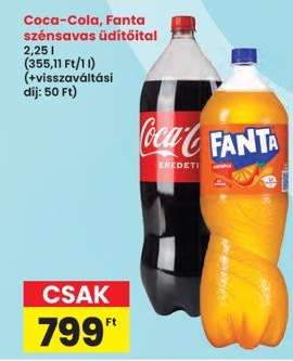 Coca-Cola, Fanta szénsavas üdítőital