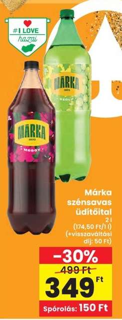 Márka Szénsavas Üdítőital