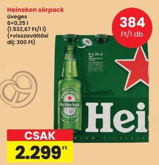 Heineken sörpack