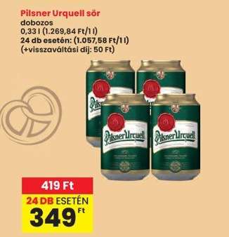Pilsner Urquell sör