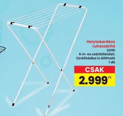 Helytakarékos ruhaszárító