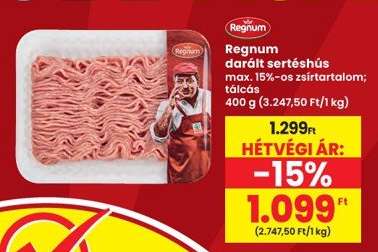 Regnum darált sertéshús